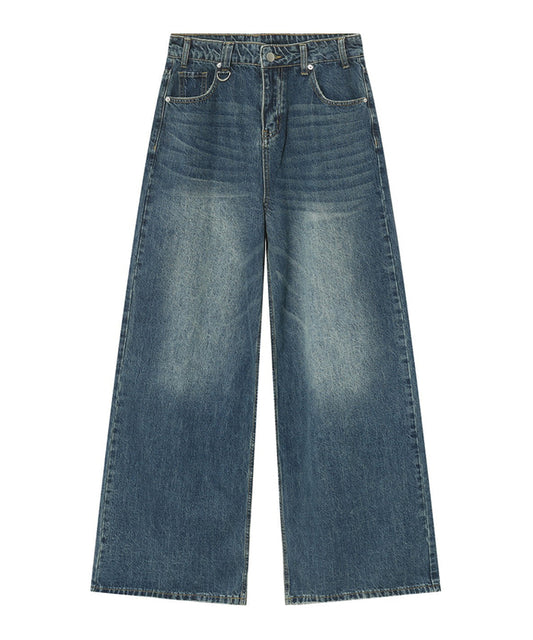 Dカン付きワイドデニムパンツ/13214