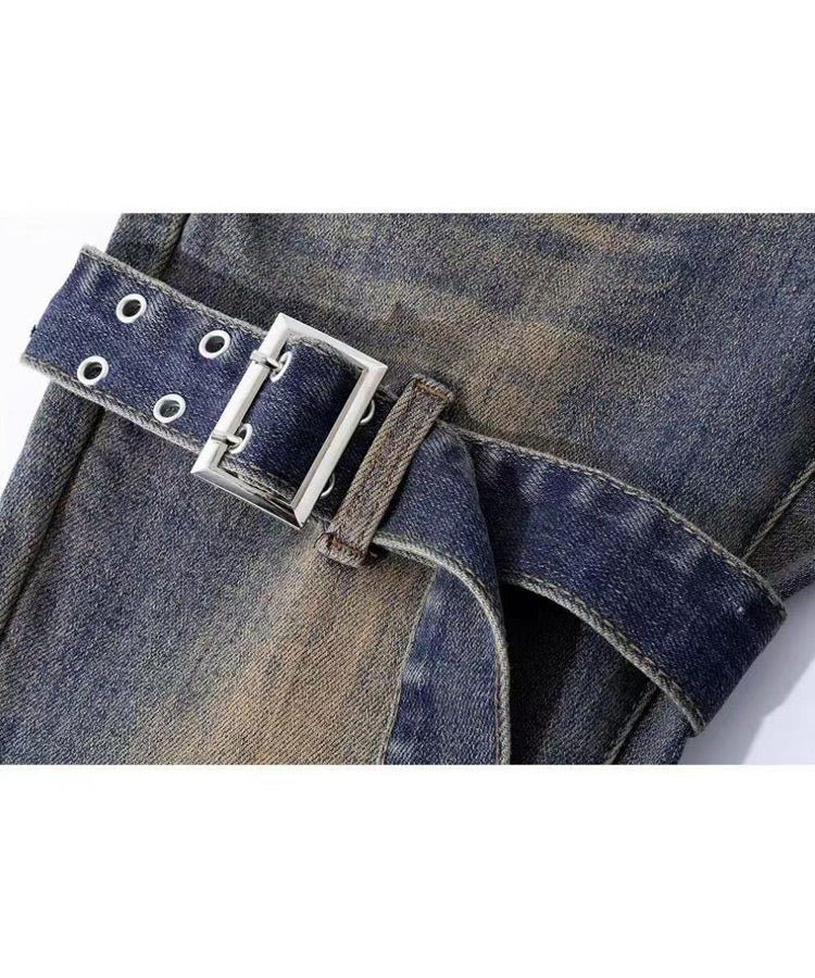 カーゴフレアデニムパンツ / 14822