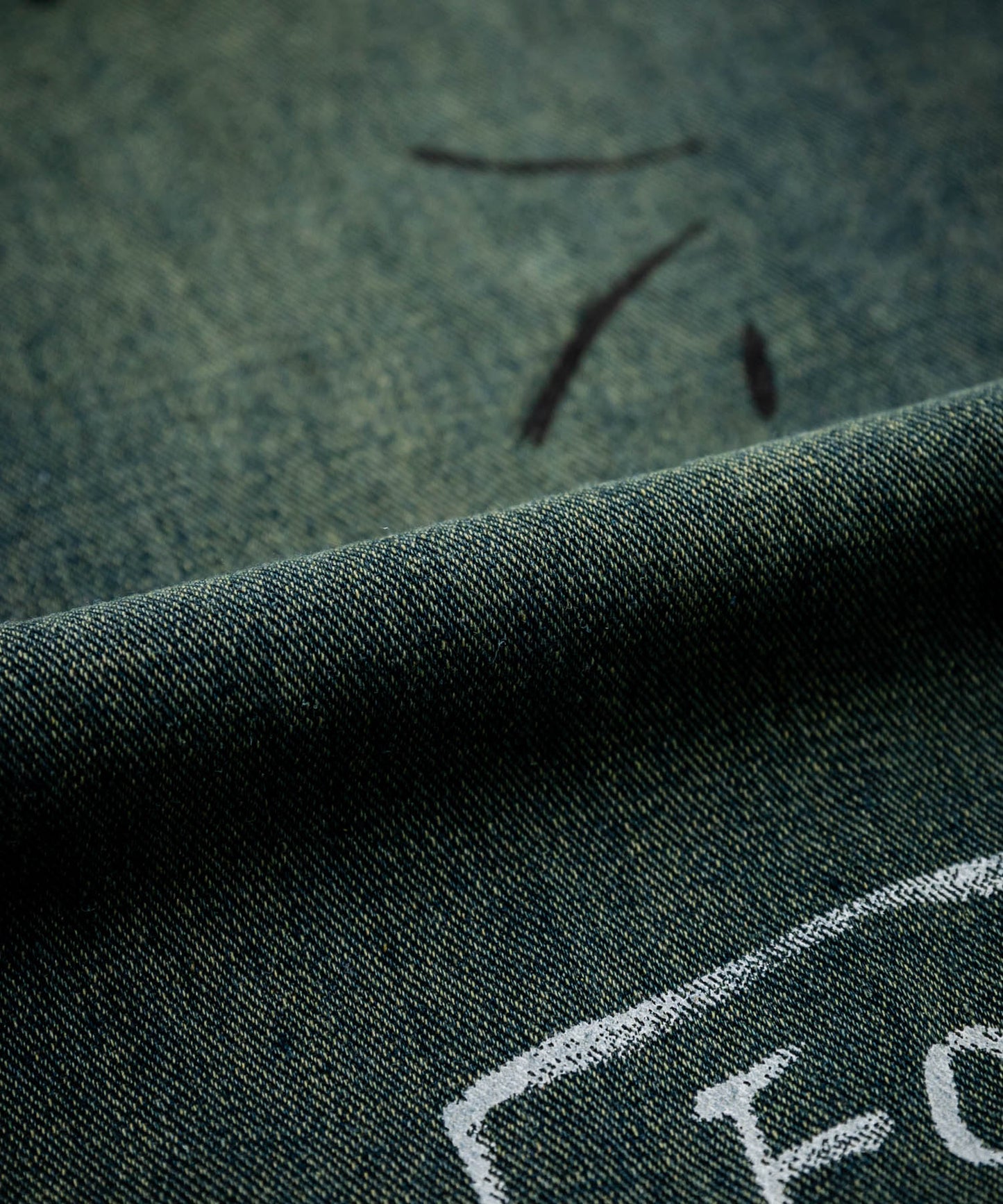 ペイントデニムパンツ/13269