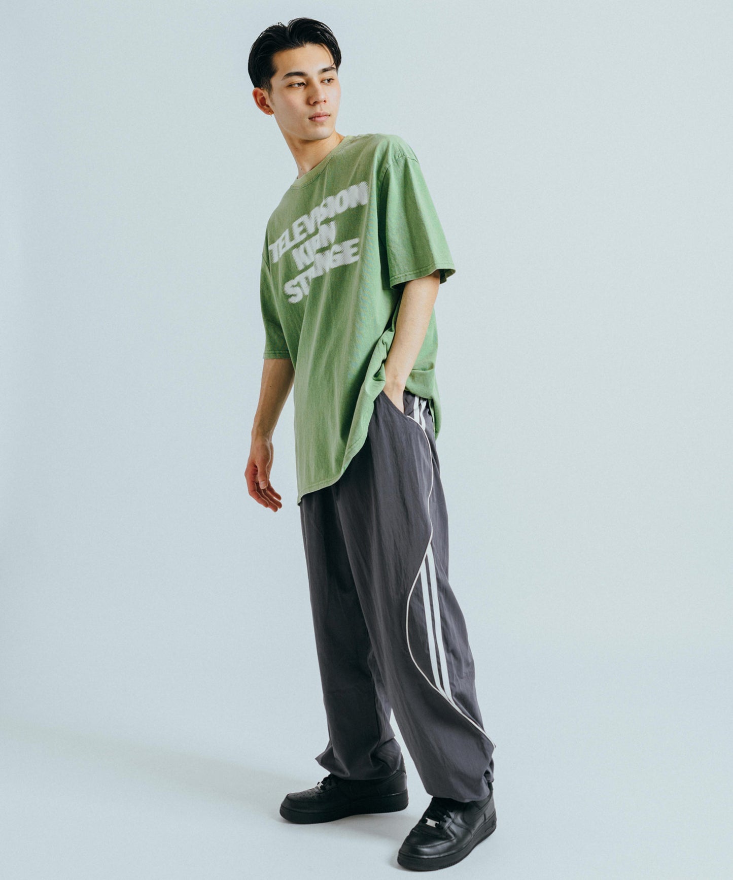 サイドライントラックパンツ/12581