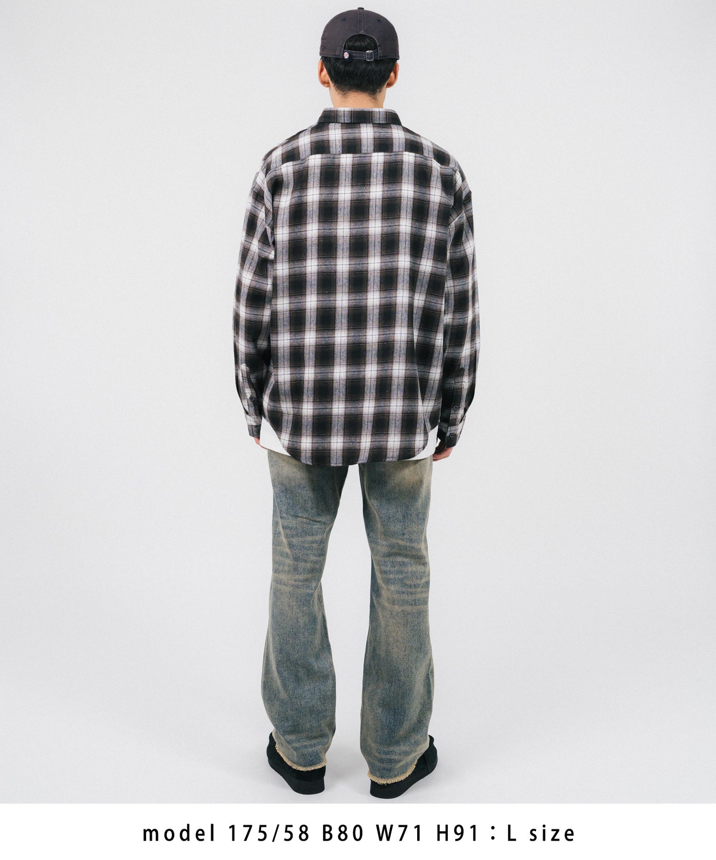 ダメージデニムパンツ/12239