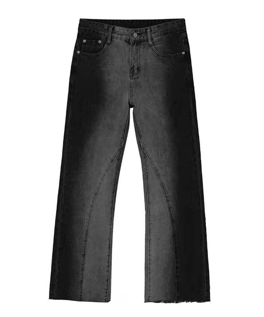 グラデーションフレアデニムパンツ/12138