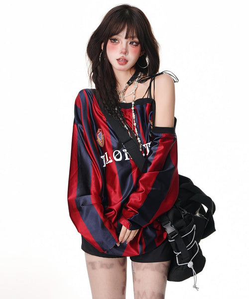 ワンショルダーゲームシャツ / 15699