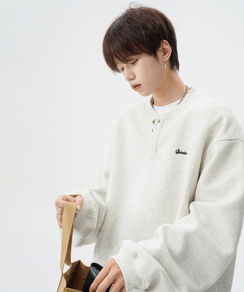 ヘンリーネックスウェット / 15256