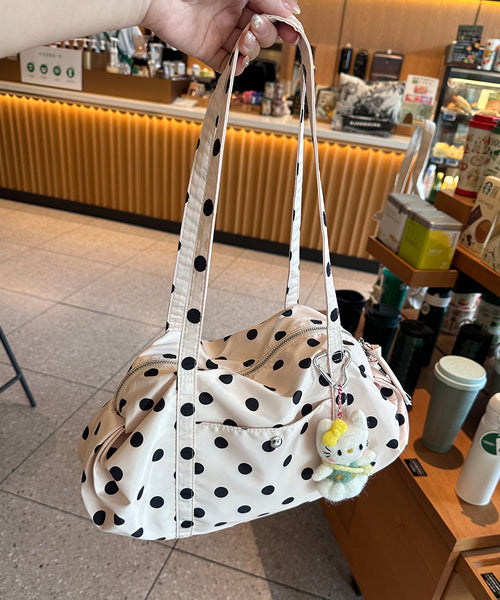 ドット柄ボストンバッグ / 15342