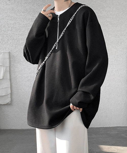 ハーフジップロンT / 15211