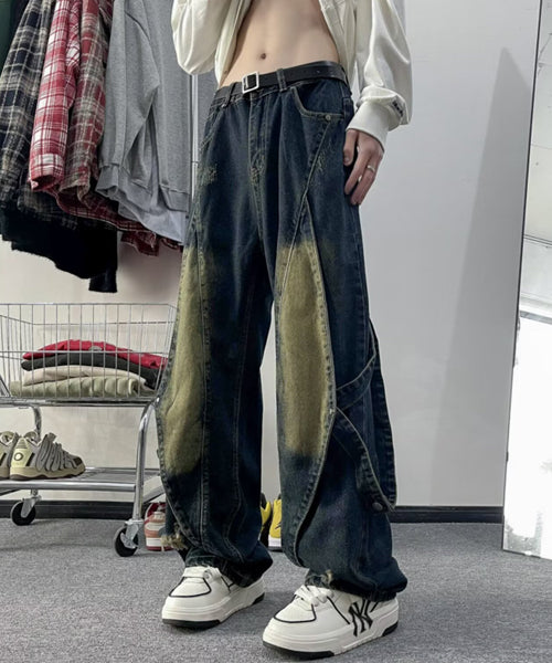 サイドベルトデニムパンツ / 15737