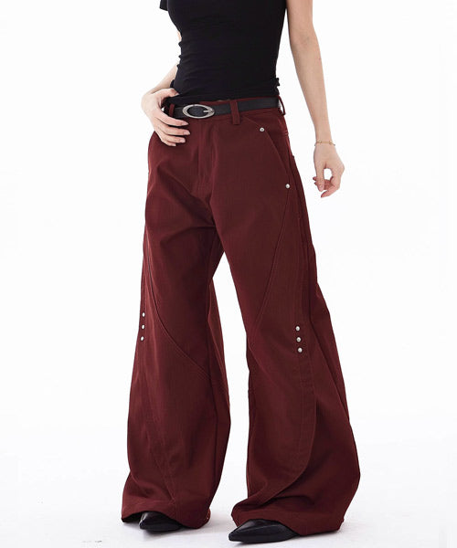 スタッズカーブパンツ / 15404