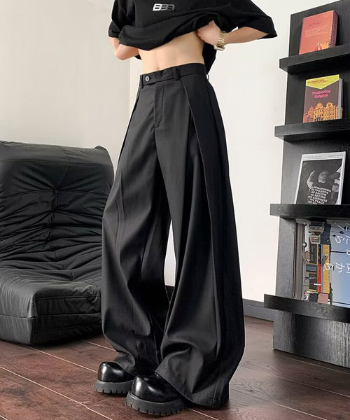 ルーズシルエットタックスラックスパンツ / 15406