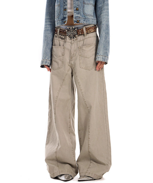 Dカン付きフロントポケットパンツ / 15557