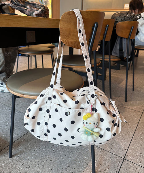 ドット柄ボストンバッグ / 15342
