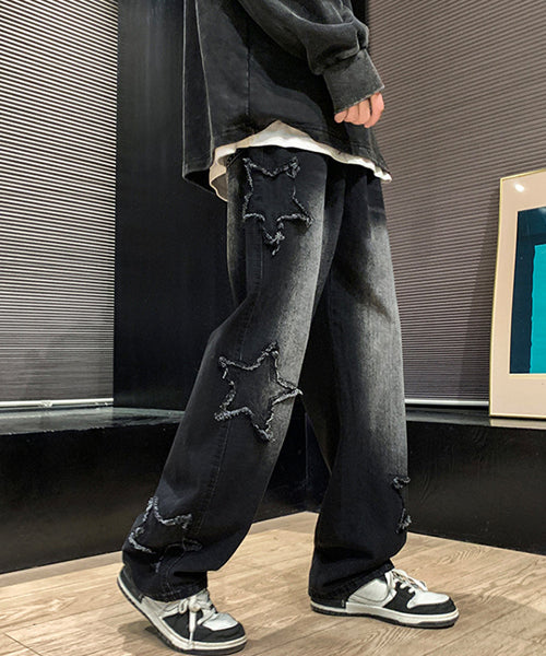 スターモチーフデニムパンツ / 15560