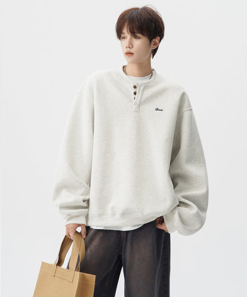 ヘンリーネックスウェット / 15256