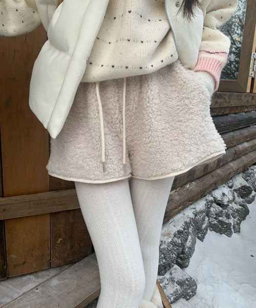 ボアショートパンツ / 15322