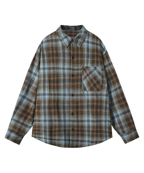 チェック柄シャツ/14043