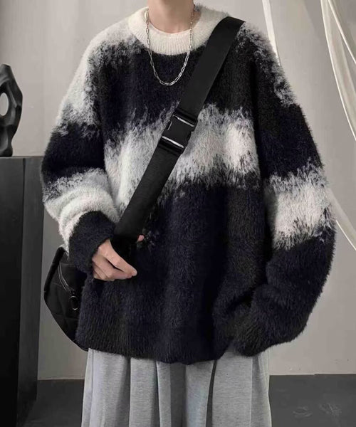 アブストラクト柄ニット/14234