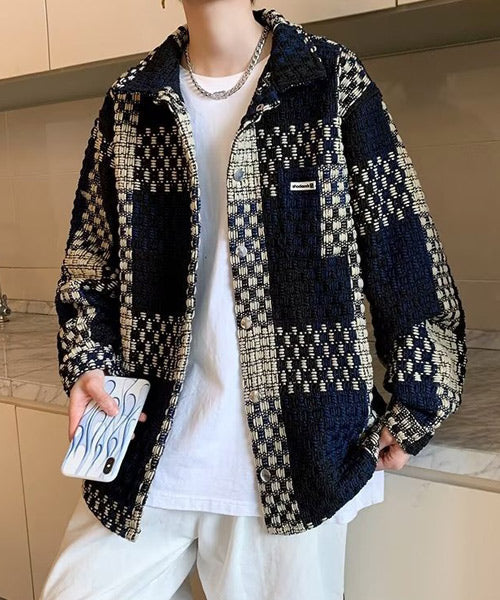 チェック柄シャツジャケット / 15596