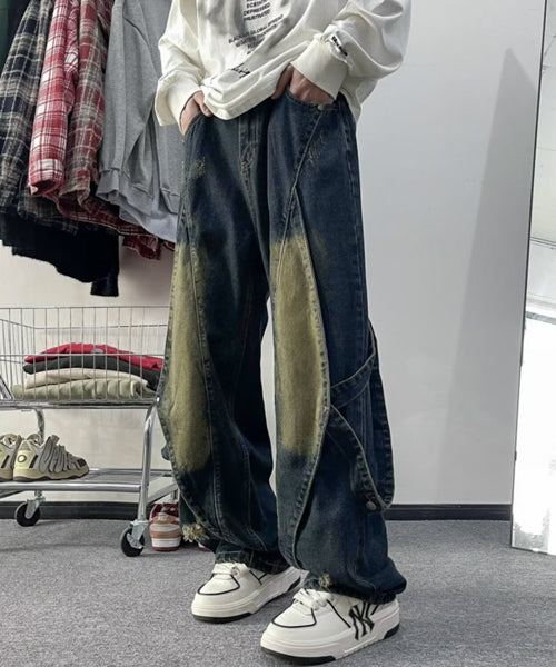 サイドベルトデニムパンツ / 15737