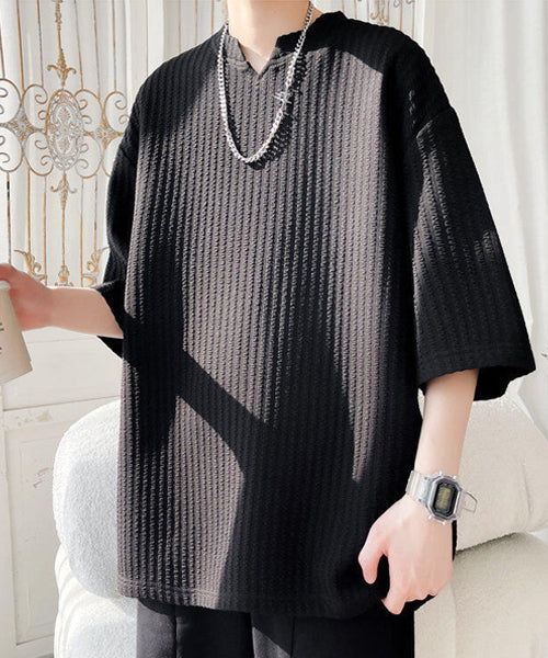 キーネックTシャツ / 14705