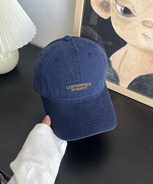 ロゴ刺繍ベースボールキャップ / 15975