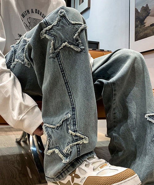 スターモチーフデニムパンツ / 15560