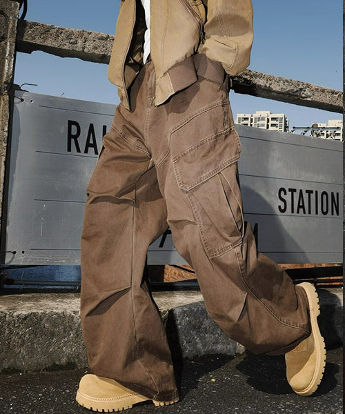 ギャザーワイドカーゴパンツ / 15543