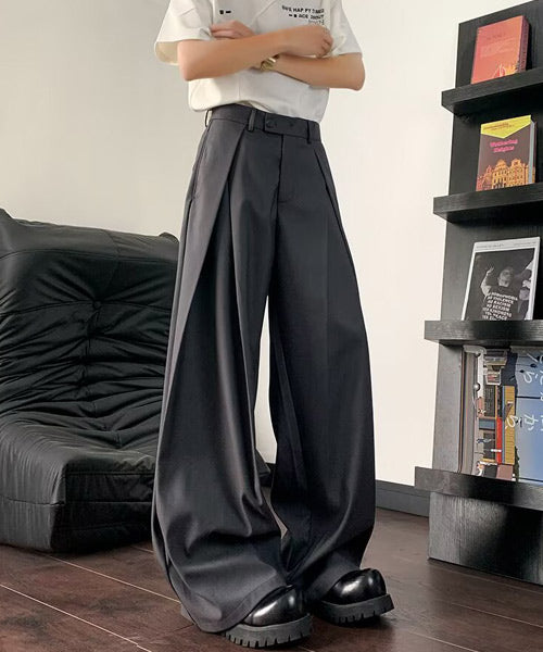 ルーズシルエットタックスラックスパンツ / 15406