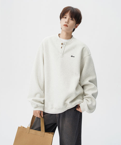 ヘンリーネックスウェット / 15256