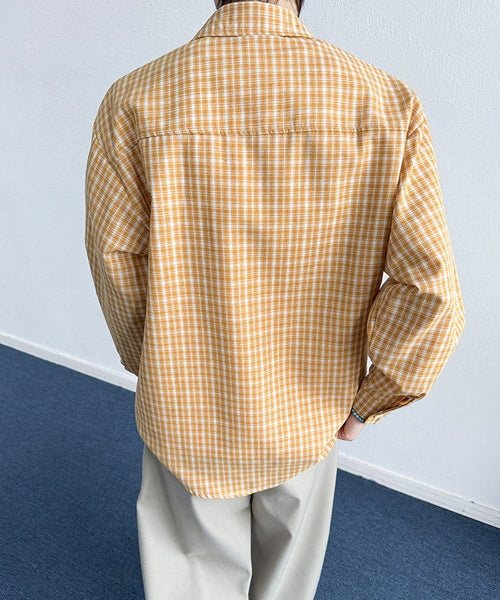 レトロチェック柄シャツ / 16257