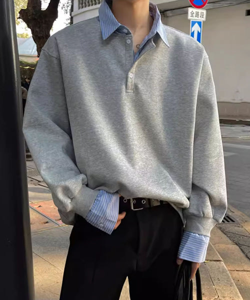 フェイクレイヤードスウェット / 15585