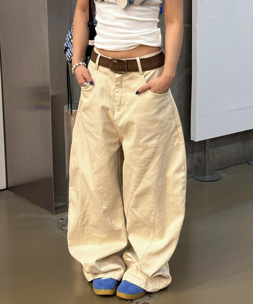 バック刺繍ロゴパンツ / 15449