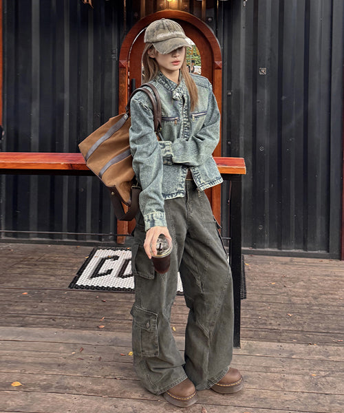 ワイドカーゴパンツ / 15492