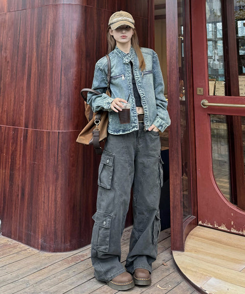 ワイドカーゴパンツ / 15492