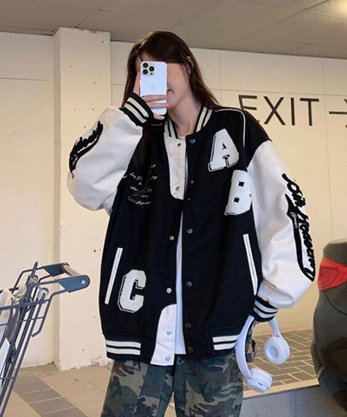 サガラ刺繍スタジャン  / 15517