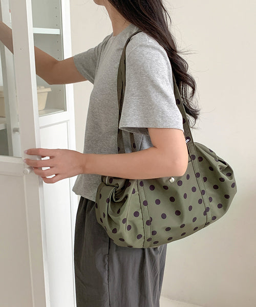 ドット柄ボストンバッグ / 15342