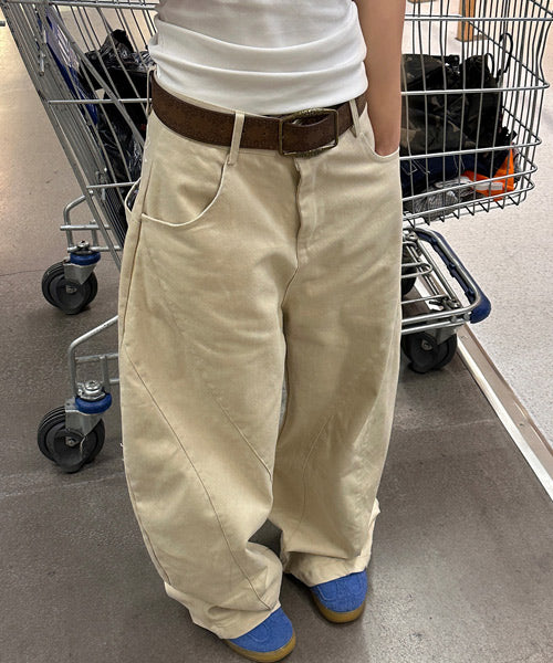 バック刺繍ロゴパンツ / 15449