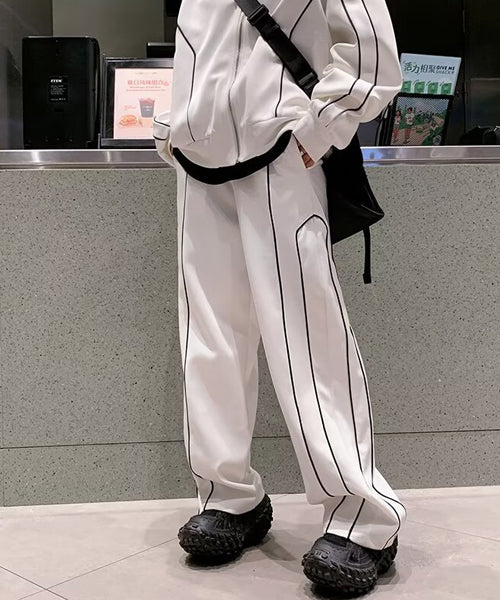 パイピングトラックジャケット＆パンツ セットアップ / 15546