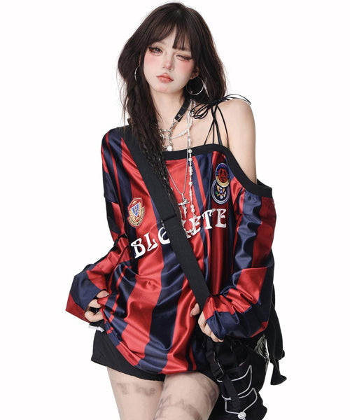 ワンショルダーゲームシャツ / 15699