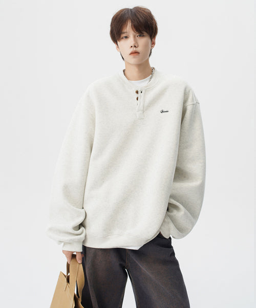 ヘンリーネックスウェット / 15256