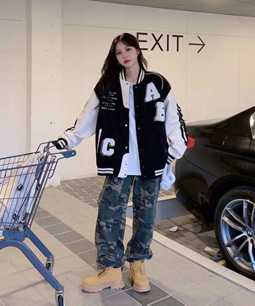 サガラ刺繍スタジャン  / 15517