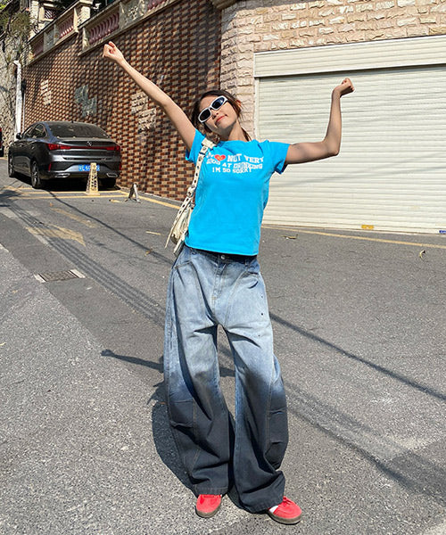 グラデーションデニムパンツ / 15707