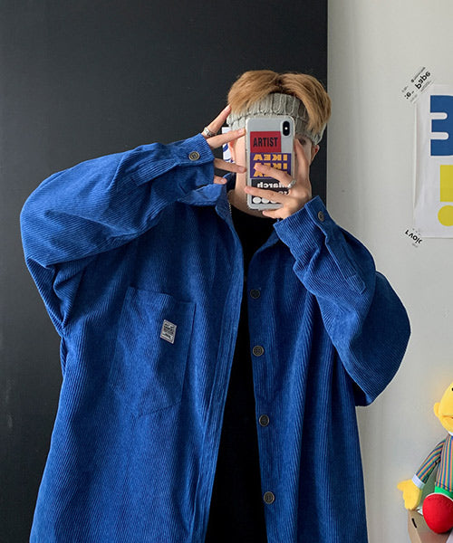 オーバーサイズコーデュロイシャツ / 15594