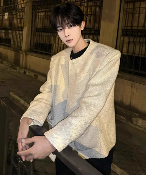 ツイードノーカラージャケット / 15550