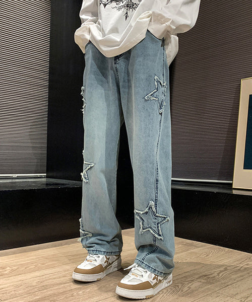 スターモチーフデニムパンツ / 15560