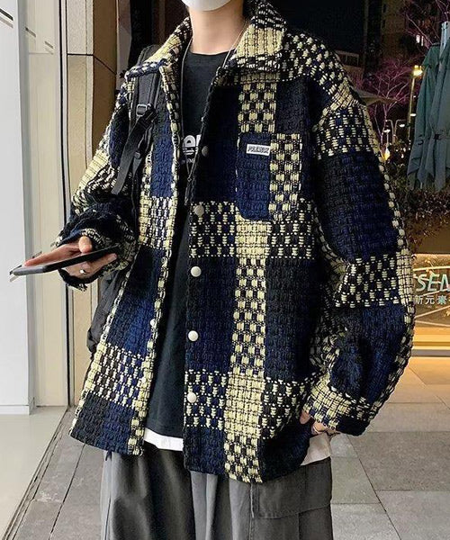 チェック柄シャツジャケット / 15596