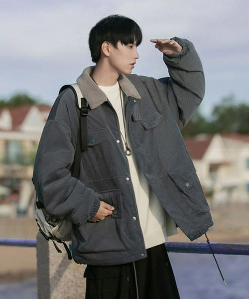 襟ボアコーデュロイブルゾン / 15409