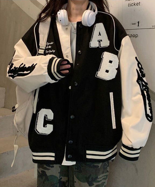 サガラ刺繍スタジャン  / 15517