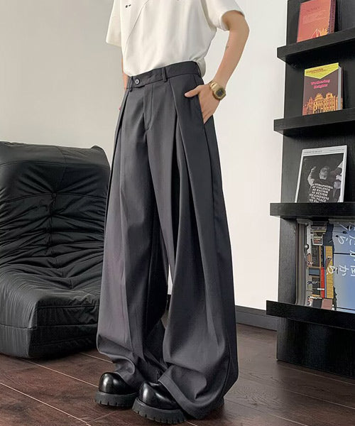 ルーズシルエットタックスラックスパンツ / 15406