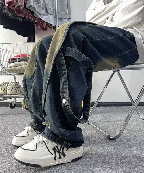 サイドベルトデニムパンツ / 15737