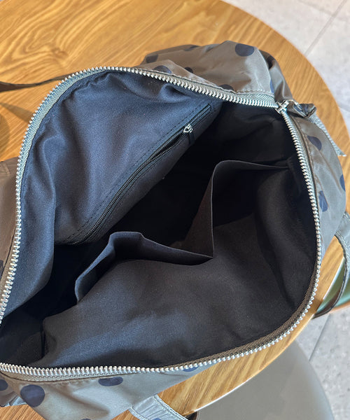 ドット柄ボストンバッグ / 15342